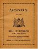 "Songs of the Overseas Battalion"
Cover only