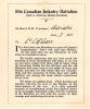 85th Canadian Infantry
Demobilzation
June 5, 1919
Page 2