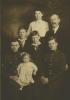 Bertha and Eldon Grant with their four sons - Harry, Lorne, Stanley, and Earle - and their daughter Verna, 1917.