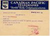 Repatriated to England my address is liberated RCAF overseas. Am well and fit. All my love.
W. Ivor Mouat