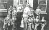 Moose Jaw Military Hospital, 1918. George Ridgeway is in the back row on the right.