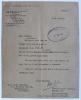 Letter from Director of Graves Registration and Enquiries, U.K., 1917