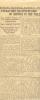 #1 Newspaper Clipping entitled
"9th Battery Has a Fine Record
Of Service On The Battle Feild"
ca. February 1916