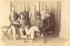 Group of unidentified officers, Heidelberg P.O.W. Camp, Germany, Aug. 1916, WWI