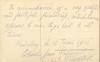 Message on back of officer group, Heidelberg P.O.W. Camp, Germany, Aug. 1916, WWI