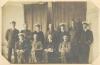 Lt. John McLurg with fellow officers at Heidelberg P.O.W. Camp Germany, Aug. 1916, WWI