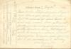 Aug 20th 1916.
Dear mother I hope you are all quite well. Thank you for the Parcels. I got the second 10/- dont trouble to send any more. I am getting along pretty good now, of course it is pretty tiresome here, tell Hugh to write to me sometimes. I havent heard from maggie yet. Give my love to all. remember me to Mr Arkey
your loving Son
Tommy