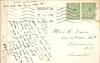 [1916] 
Sunday, 
July 9/16
7 a.m.

Hello Irish, just got up, having a fine time down here.  Swell beaches &amp; promenade, going in twice to-day.  I got your song yesterday, will send it next week.   This is a swell city, lots of chicken on the beach, saw some jake sight yesterday.  Bill &amp; Jack are fine.  Will take a dive for you to-day, some good feeds here.
Heaps of love,

So long
Norm