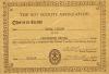Boy Scout certificate