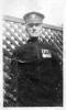 Frank Tilbury in his uniform as a London policeman, 1930s