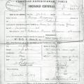 Discharge certificate