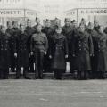 Malcolm Theodore Taylor, first row, second from left, WWII, nd.