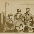 Dean and friends, 1918, Pte. Harold Dean Collection, B.E.F., WWI 