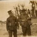 Photo Album, page 04: Walter Lantz (left) and Ernie Kelly, Mametz Village.