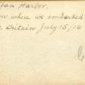 Photo B Training Five Back - Halifax, July 18, 1916