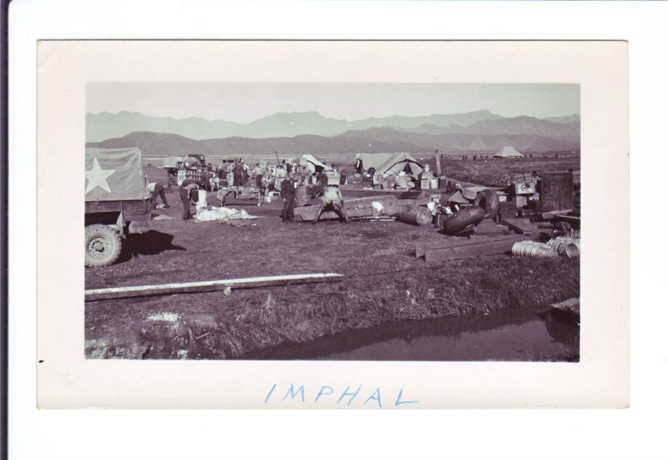 Photo #44
Camp at
Imphal, India