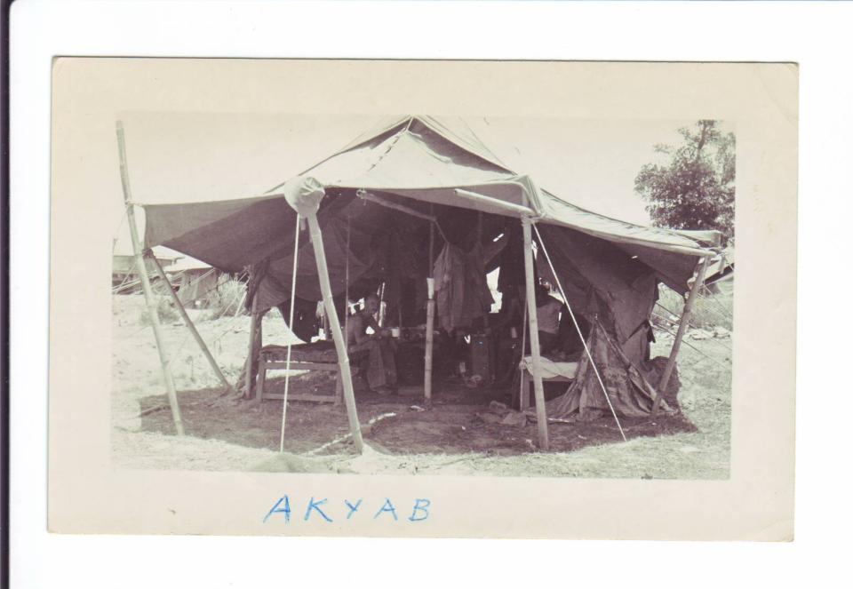 Photo #66
Tent Life at
Akyab, Burma