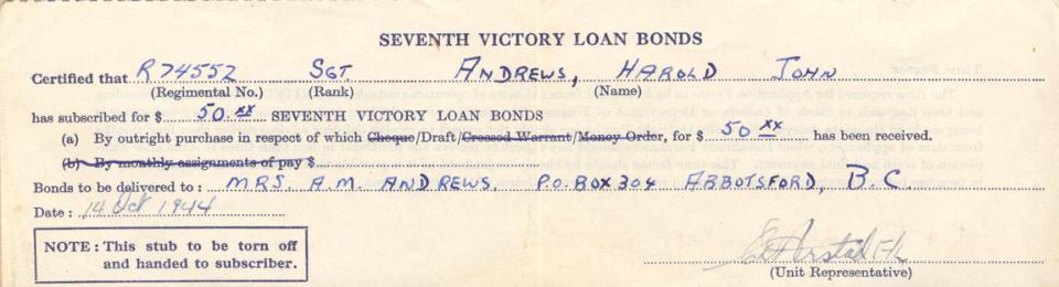 Loan Bond, Oct. 14, 19144