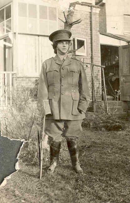 Edith in uniform