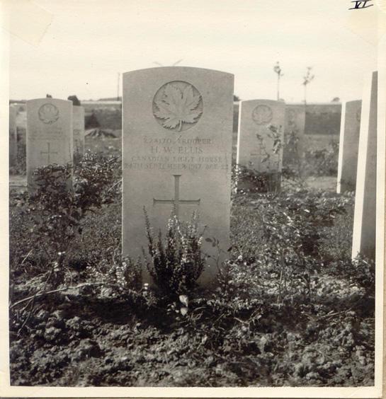 Ellis, Hadden W., Headstone.