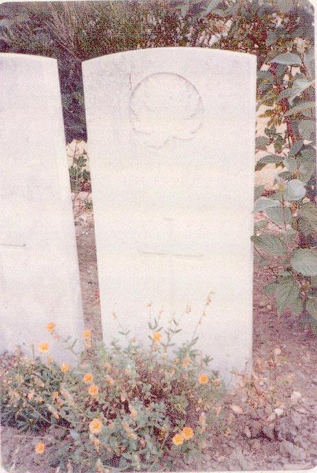 James Fargey headstone