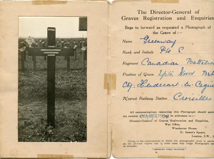 Original grave marker