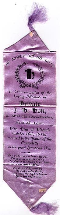 Memorial Ribbon