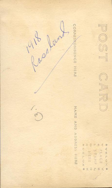 April 1918, back