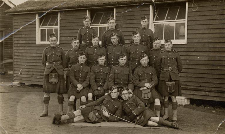 Some bunch I'll say.

1918 John McArthur
2nd from lft. 3rd row.