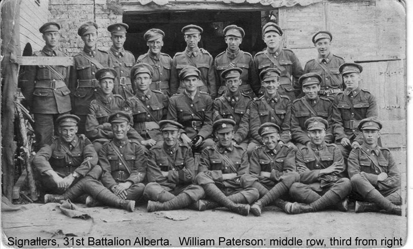 William Paterson, middle row, third from right, nd.