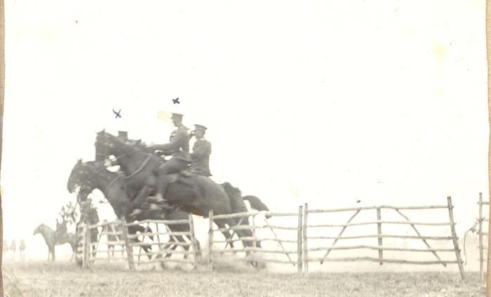 Murray Welsh, jumping, front, nd.