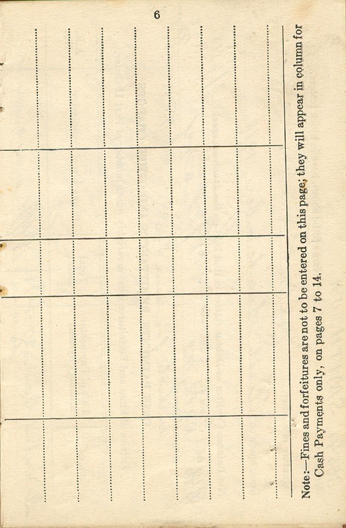 Page 6 of Active Service Paybook from August, 1918.