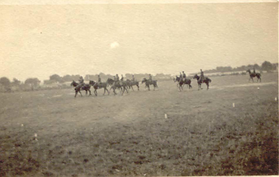 Photo B Training Nine B Front - August 16, 1916