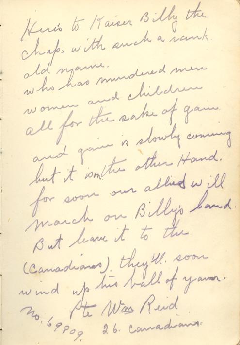 Autograph book - pg 20