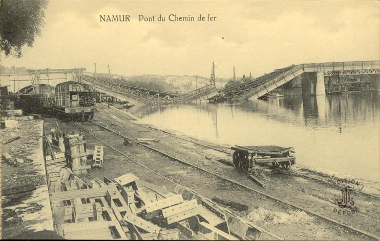 Collection of 12 Postcards
Depicting various locations
in Namur, Belgium after
The Bombardment
#2