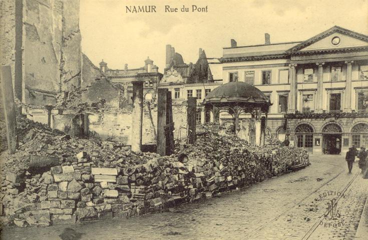 Collection of 12 Postcards
Depicting various locations
in Namur, Belgium after
The Bombardment
#6