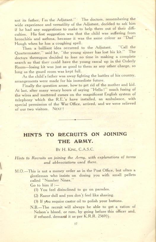 Canadian General Base
Depot Magazine
September 1918
Page 17