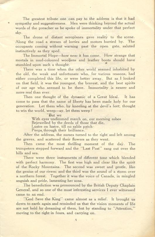 Canadian General Base
Depot Magazine
September 1918
Page 5