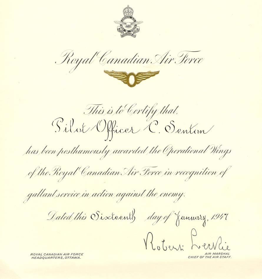 Award - January 16, 1947