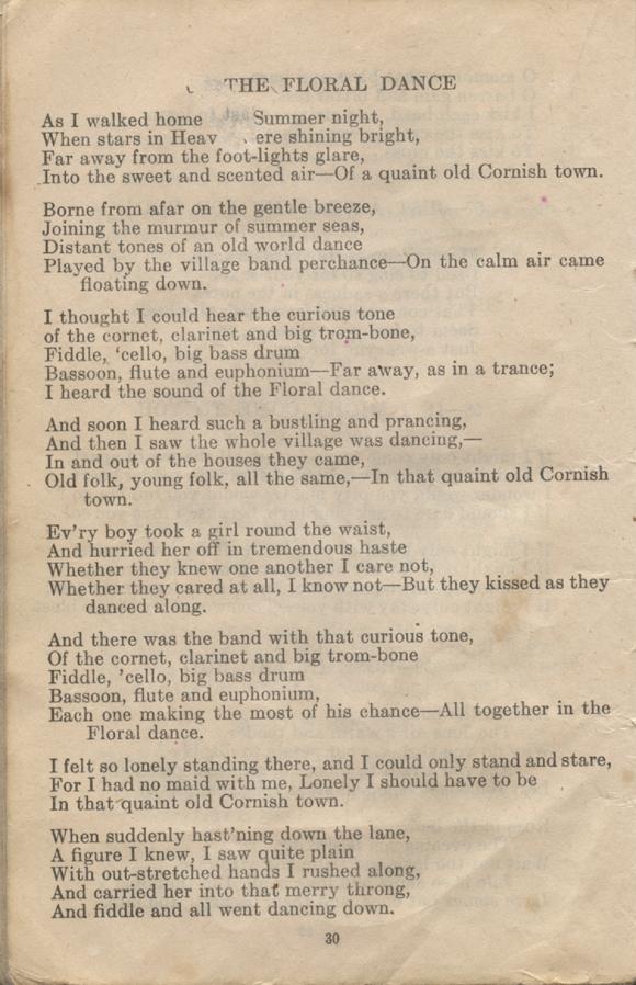 William Daniel Boon. Canadian Soldiers Songbook. Page 30.