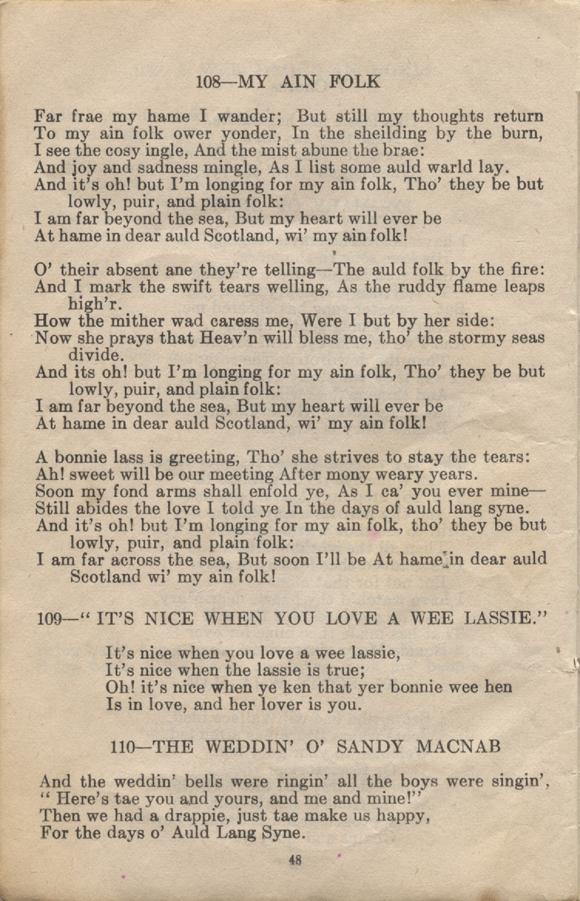 William Daniel Boon. Canadian Soldiers Songbook. Page 48.