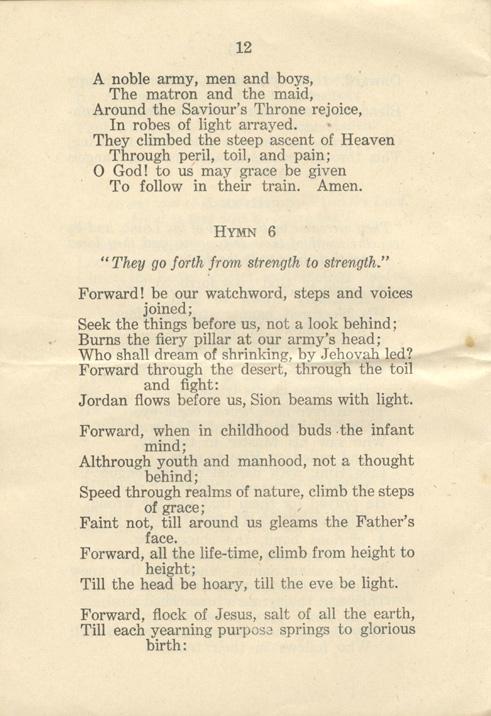 Militia &amp; Defence
Order of Divine Service
At Camps Instructions
1916
Page 12