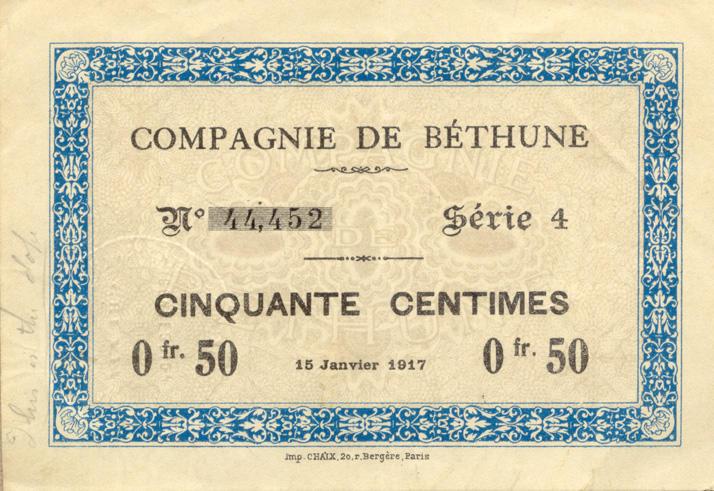 Campagnie De Bethune
January 15, 1917