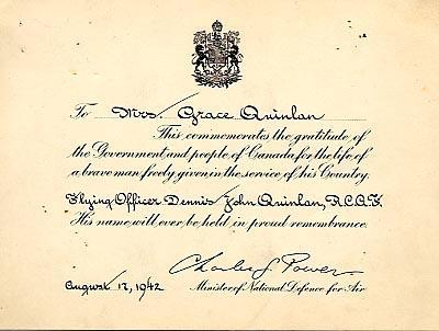 Commemoration Card