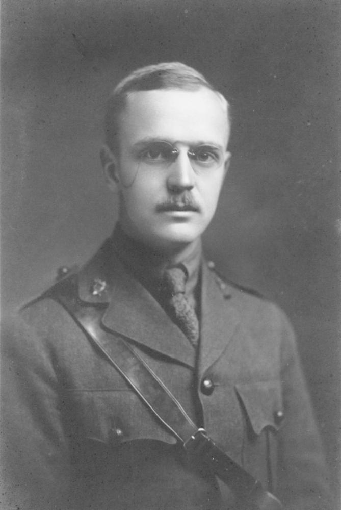 WWI. Portrait of Arthur Copeland, date unknown.