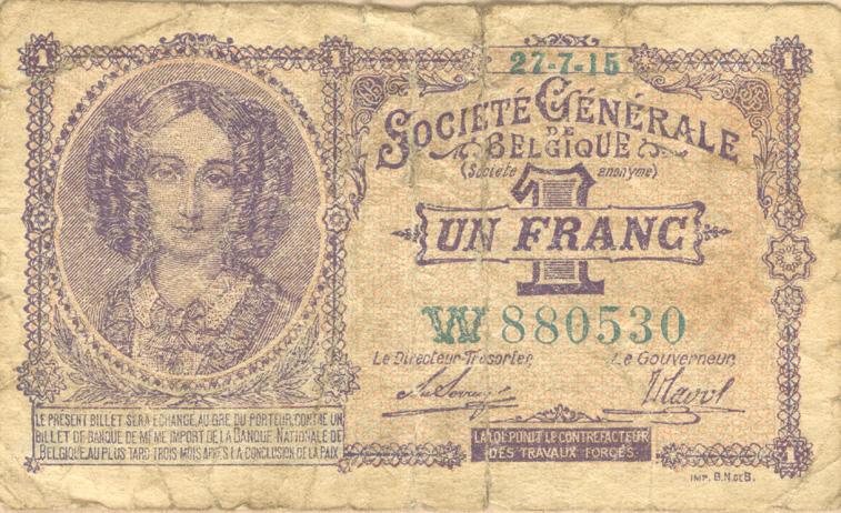 Variety of Francs
Front