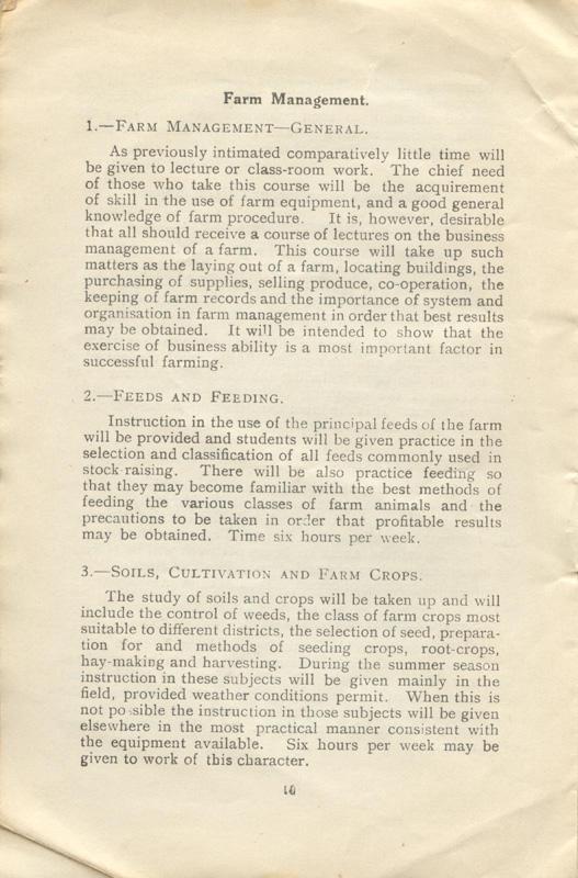 Handbook #2
The Soldier Settlement
Board of Canada
1919
Page 10