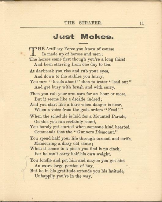 The Strafer - Booklet
August, 1917
Page 11