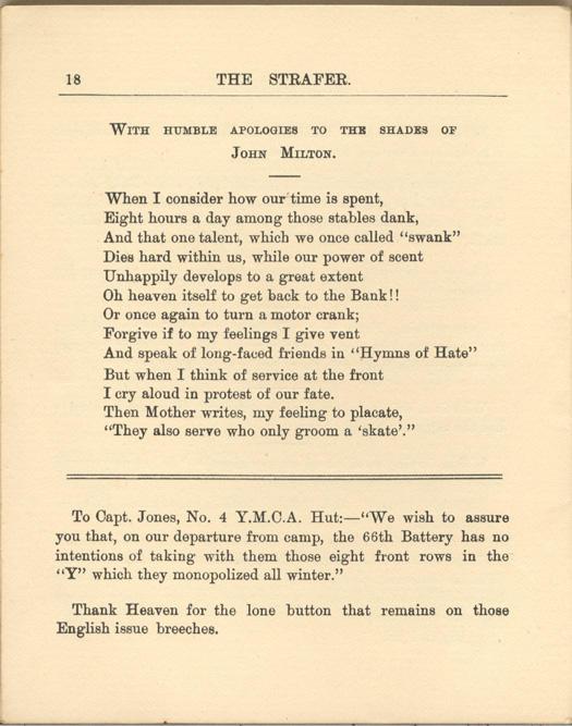 The Strafer - Booklet
August, 1917
Page 18