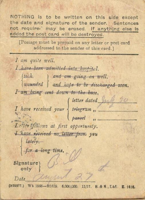 Basic Welfare and Status of Soldier
August 27, 1918
Back